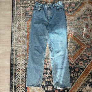 Abercrombie & Fitch Light Blue Straight Leg Jeans